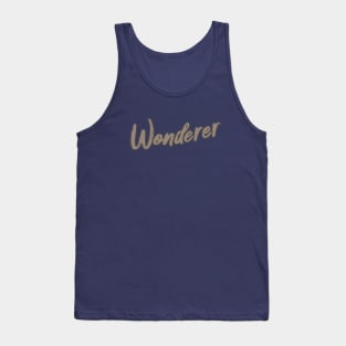 Wonderer Tank Top